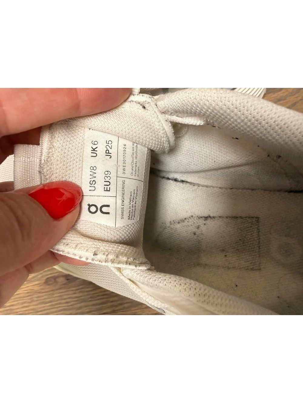 On Running Cloudtec White Athletic Sneakers